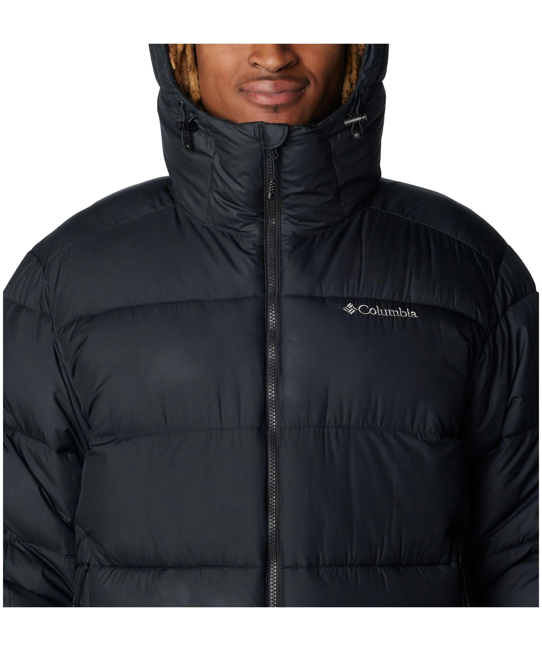 Columbia Men's Pike Lake II Omni-Heat Water Repellent Insulated Hooded Puffer Jacket