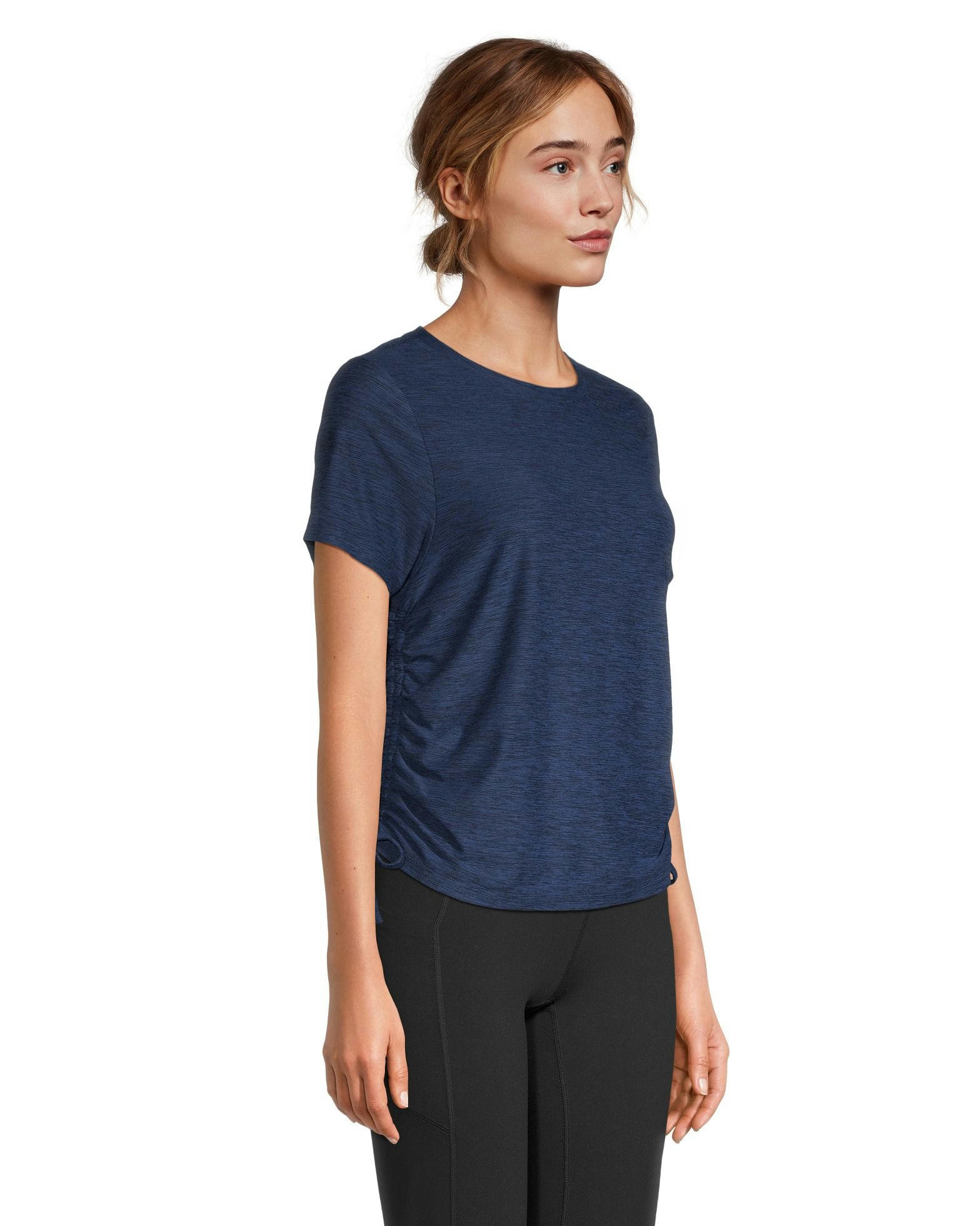 Shambhala Women's Semi Fitted Ruched T Shirt