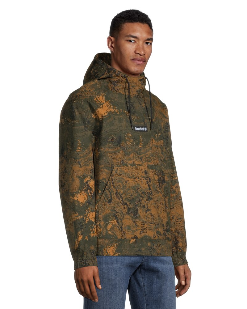 Timberland Men's Anorak Lightweight Kangaroo Pocket Casual Jacket