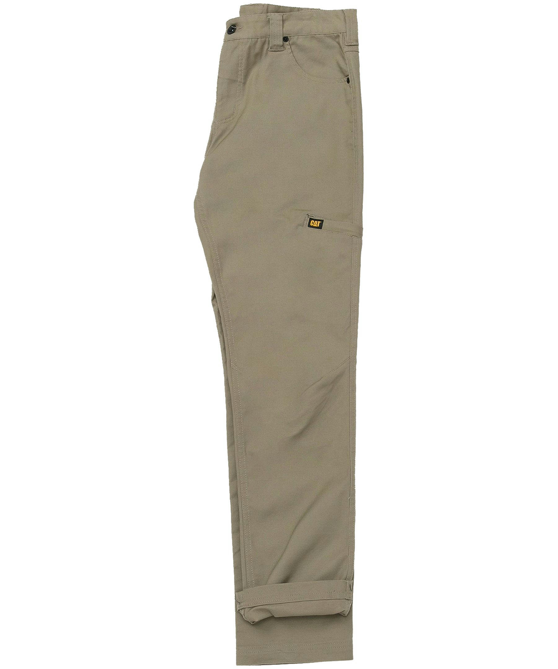 Caterpillar Women's High Rise Slim Fit Stretch Canvas Utility Work Pants