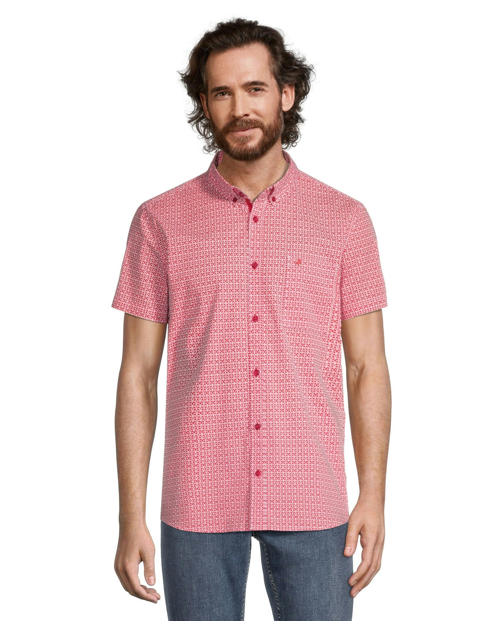 Men's Hudson Short Sleeve Poplin Shirt