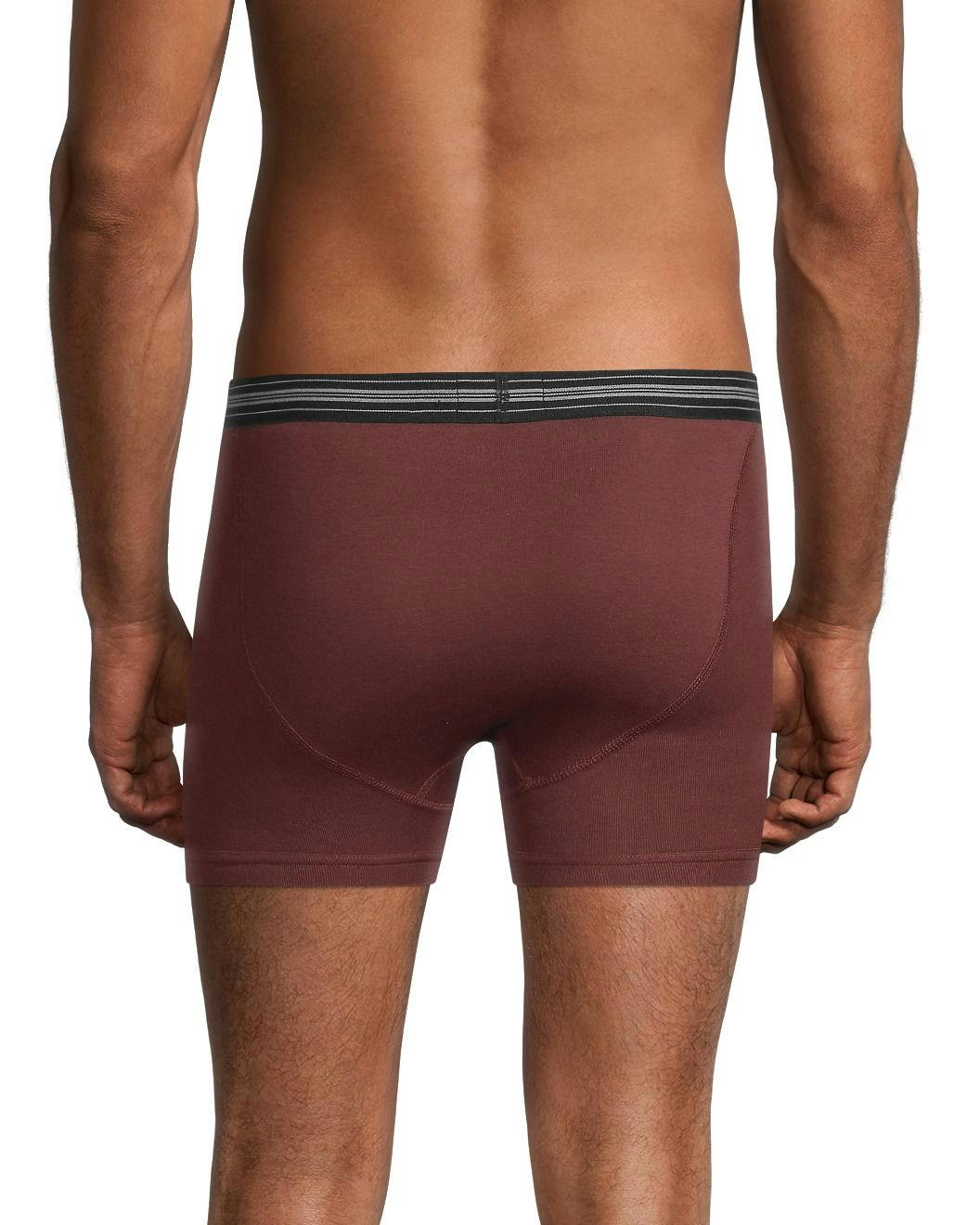 Denver Hayes Men's 3 Pack Solid Boxer Briefs