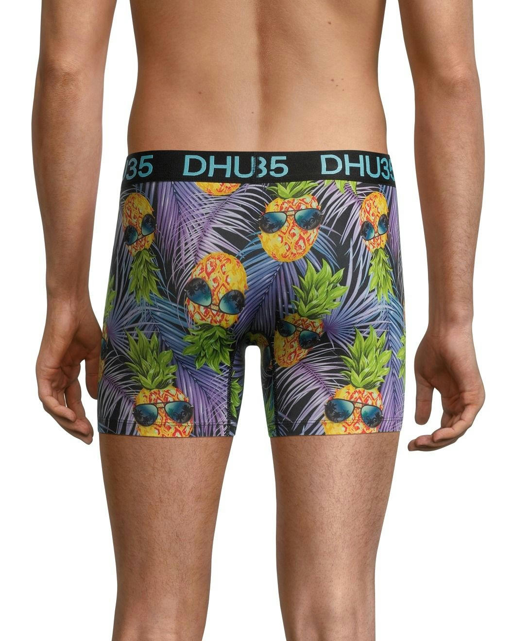 Denver Hayes Men's Microfibre Printed Boxer Briefs