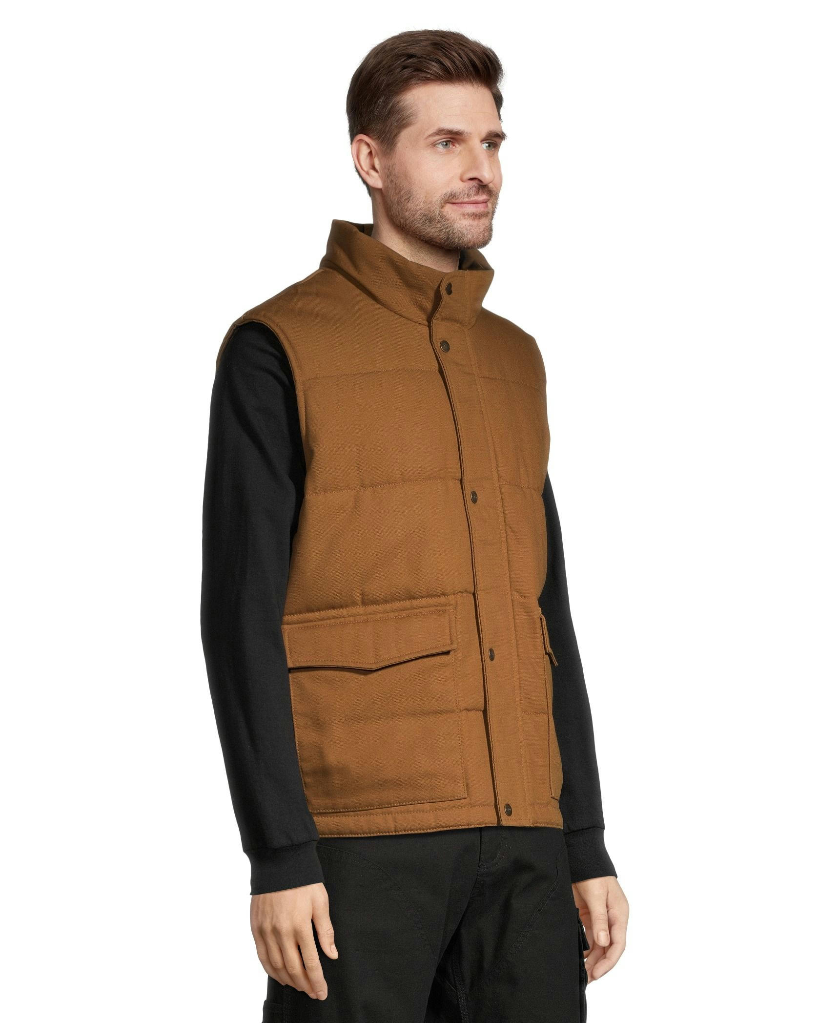 Dakota WorkPro Series Men's Quilted Insulated Duck Work Vest