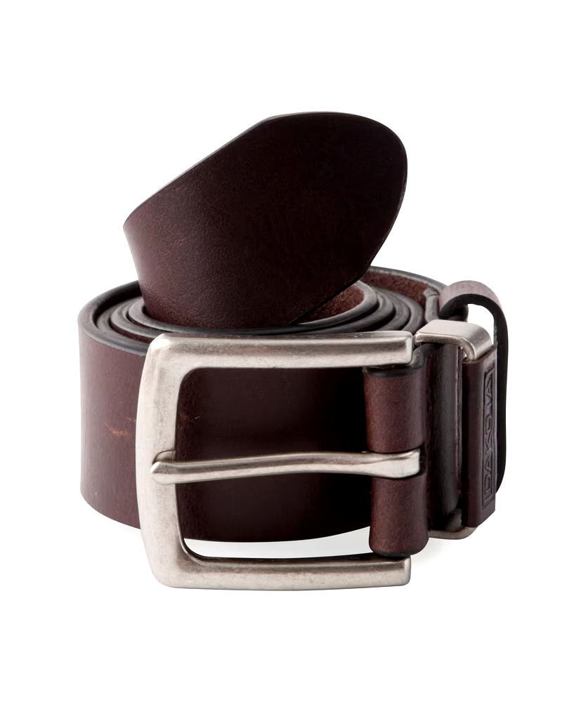 Dakota WorkPro Series Men's Leather Embossed Keeper Belt - Black