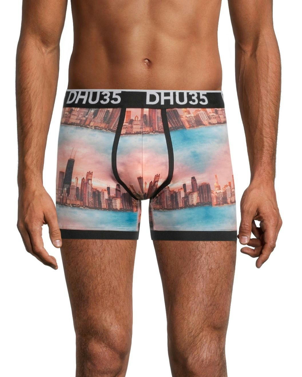 Denver Hayes Men's Fashion Photo Real Microfiber Boxer Briefs