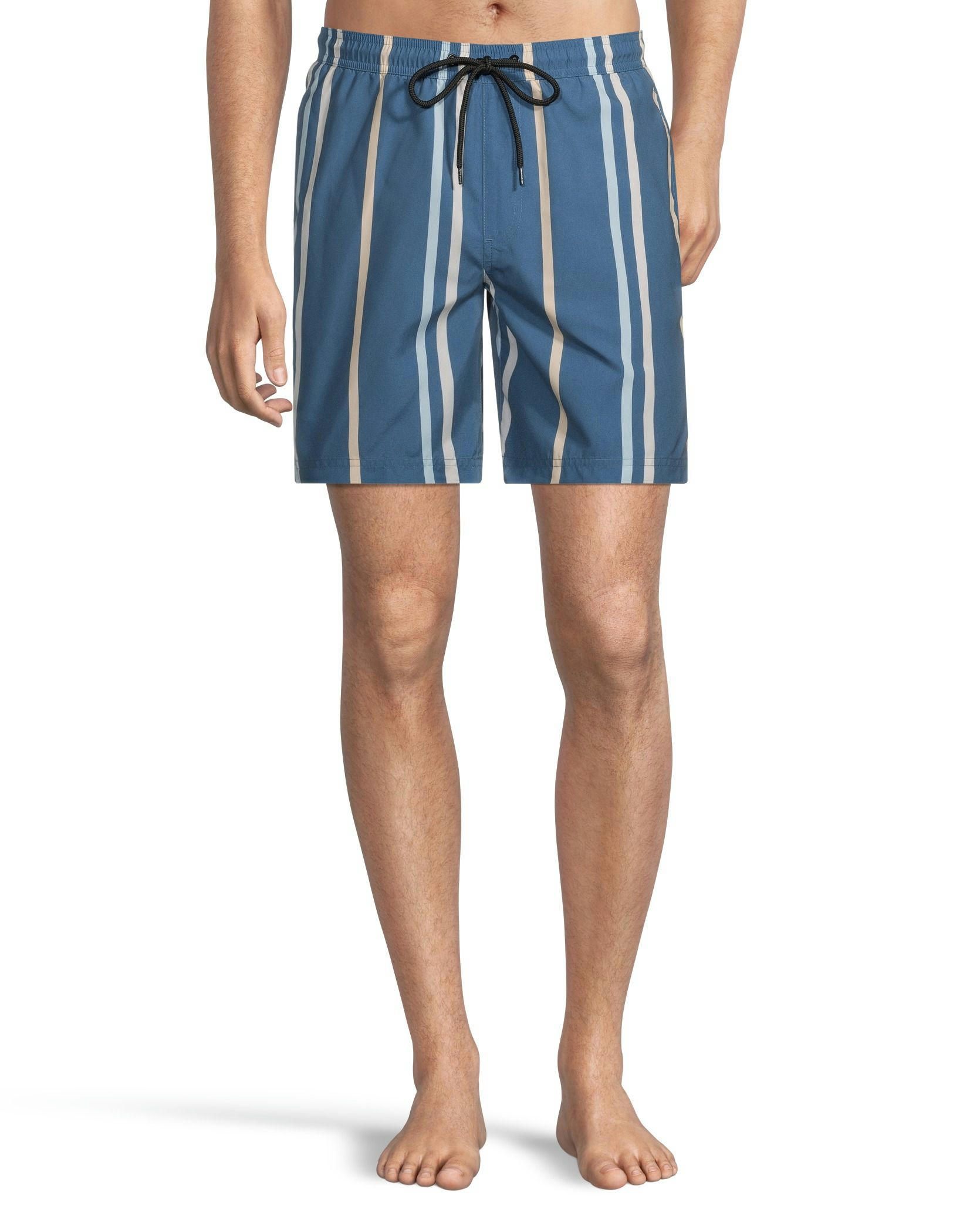 EXP Men's Camo Mid Rise Swim Shorts