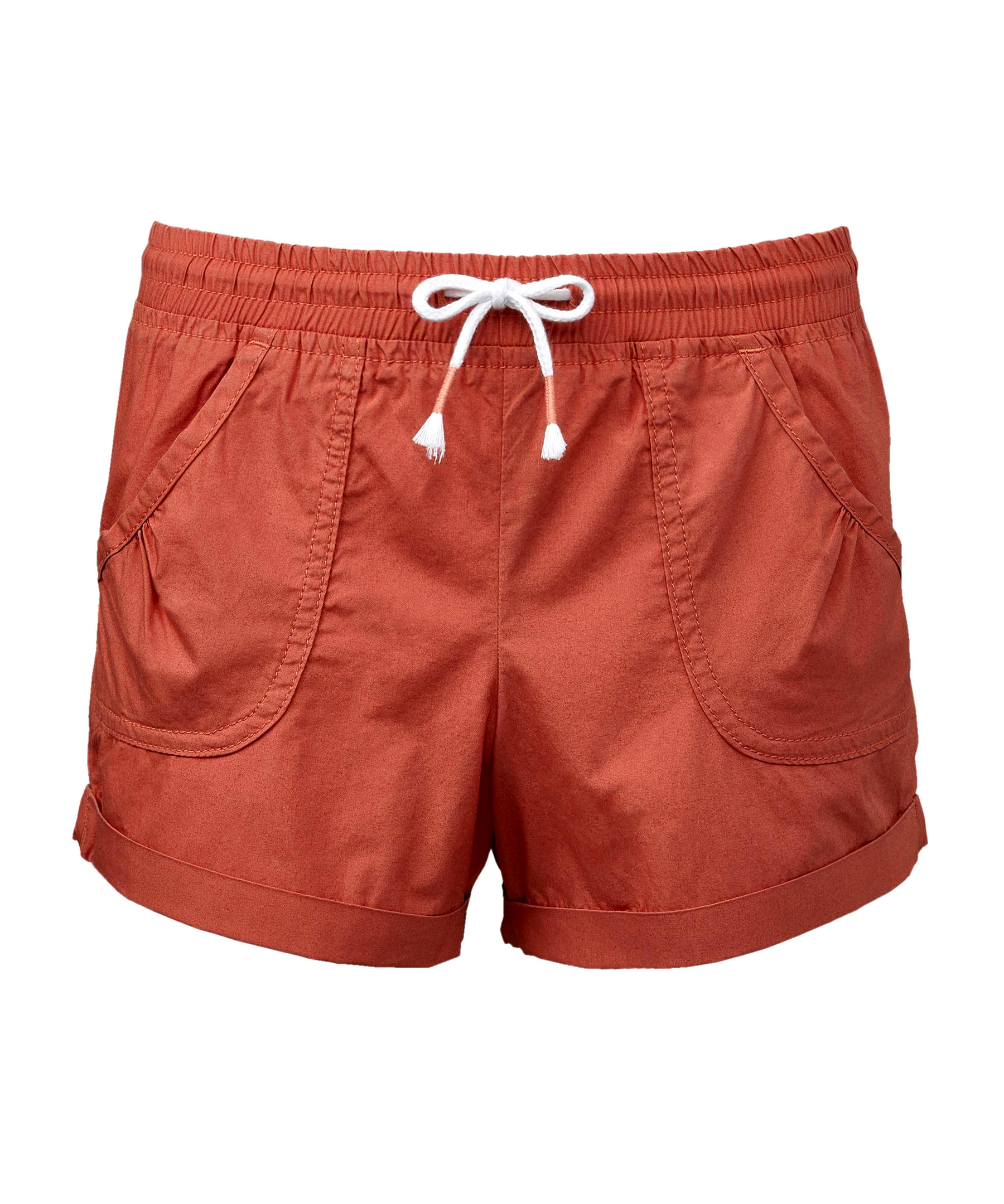 FarWest Girls' Mid Rise Poplin Shorts