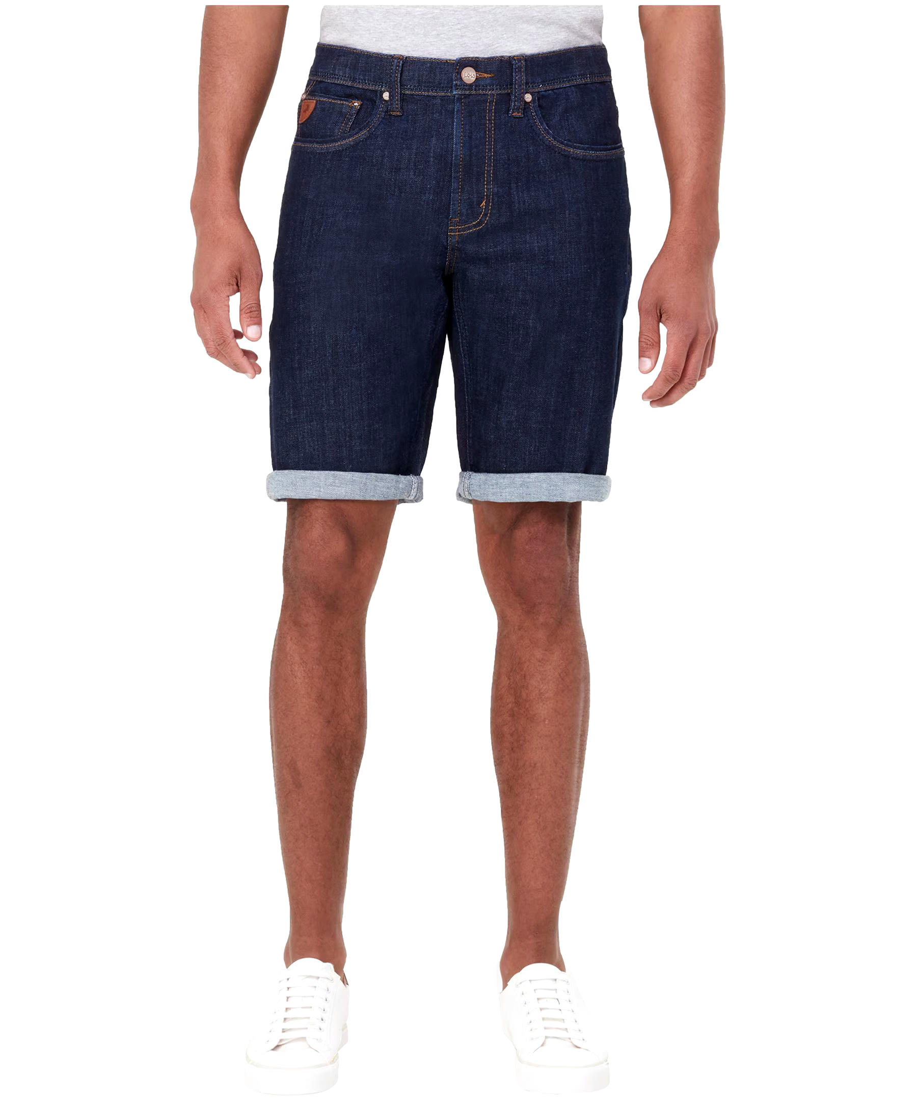 Lois Men's Henry Bermuda Stretch Indigo Denim Shorts