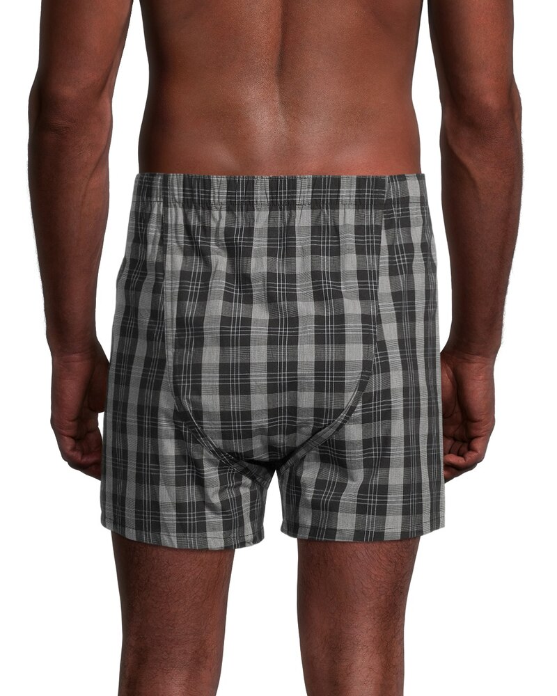 Denver Hayes Men's 3 Pack Classic Woven Boxer Underwear