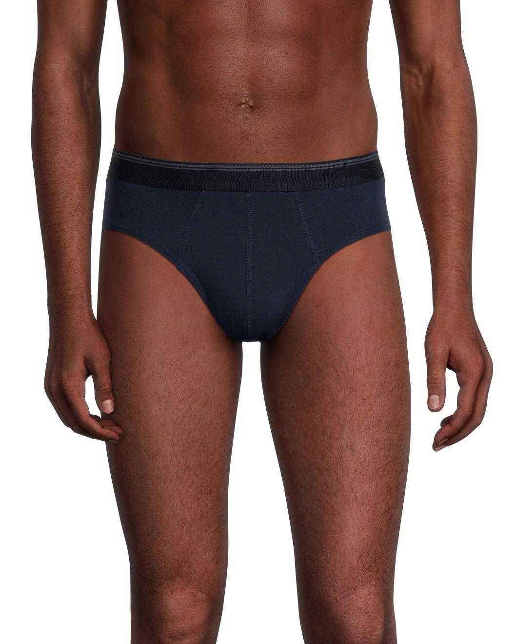 Denver Hayes Men's 4 Pack Yarn Dye Sport Briefs