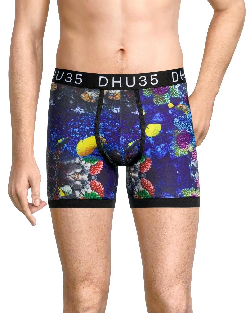 Denver Hayes Men's Fashion Photo Real Microfiber Boxer Briefs Underwear