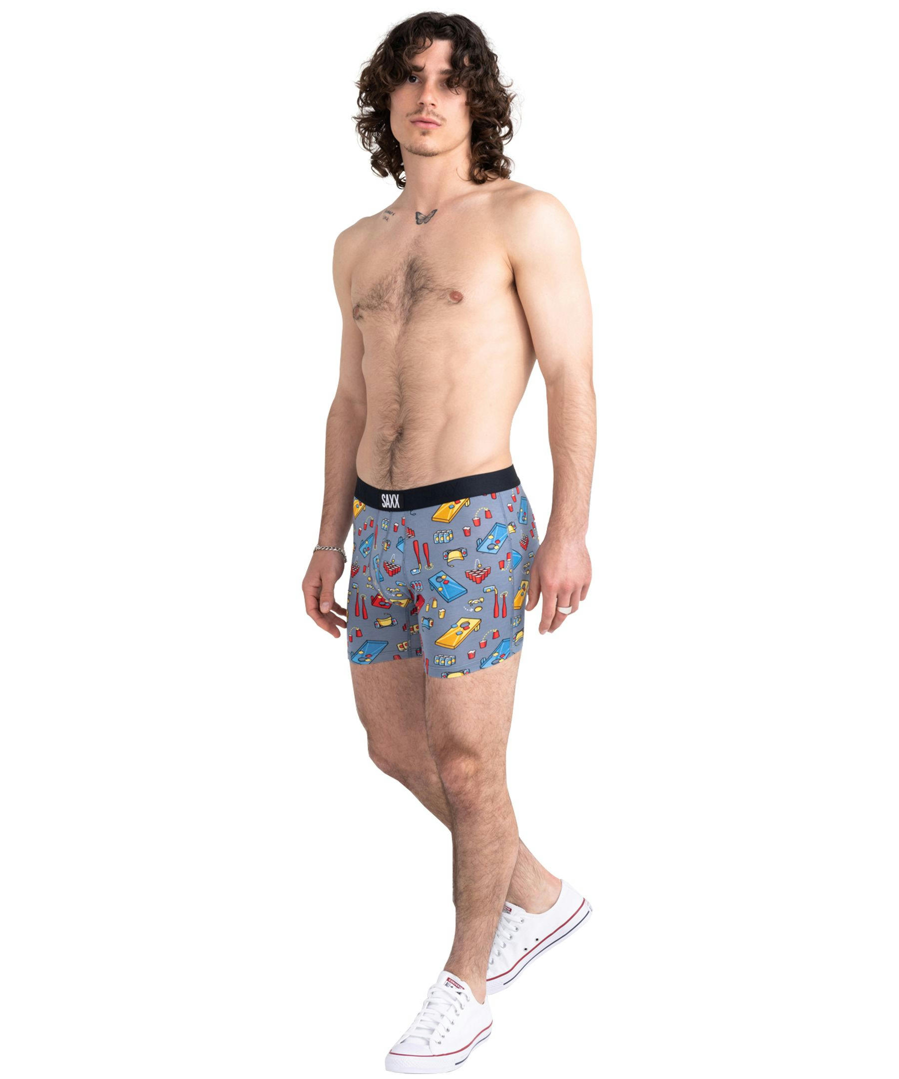 SAXX Vibe Men's Boxer Brief, Underwear, Breathable, Modern Fit