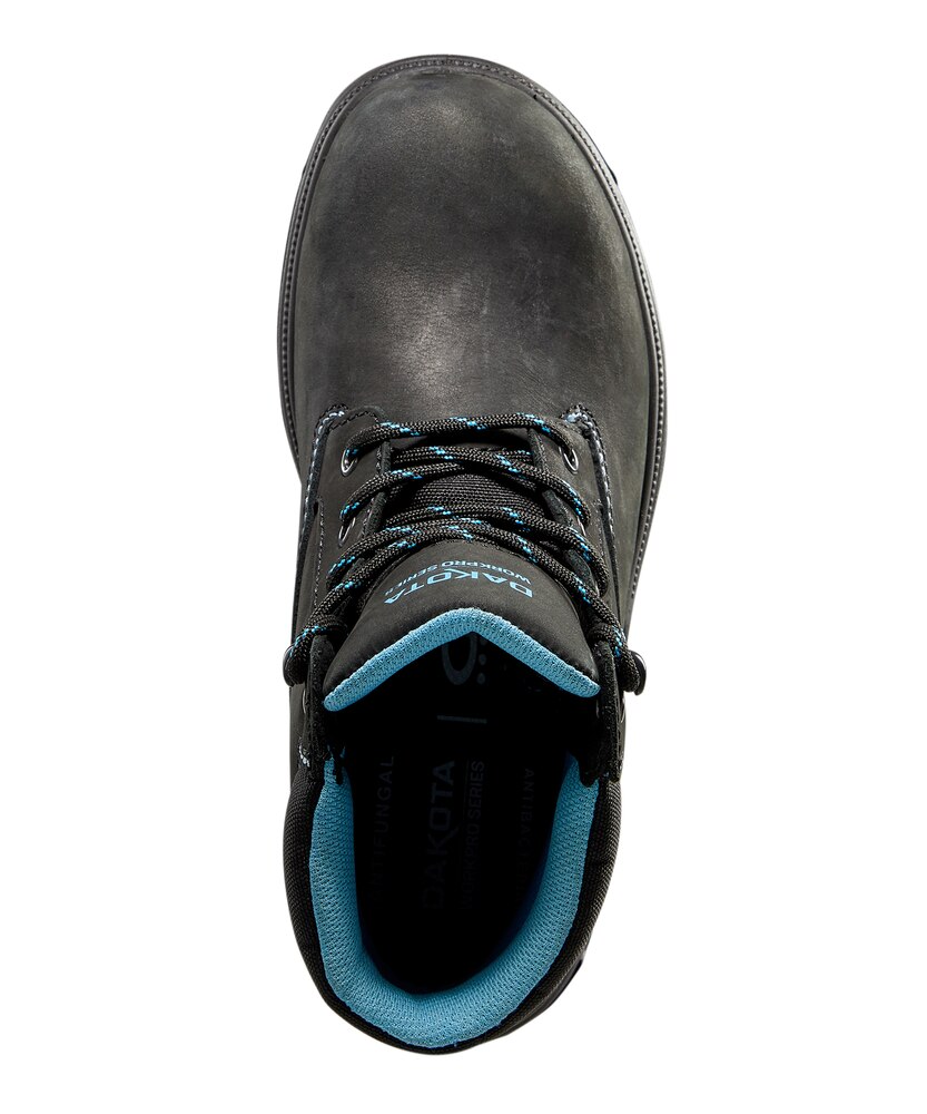 Dakota WorkPro Series Women's Steel Toe Steel Plate 6020 Freshtech 6 Inch Leather Work Boots