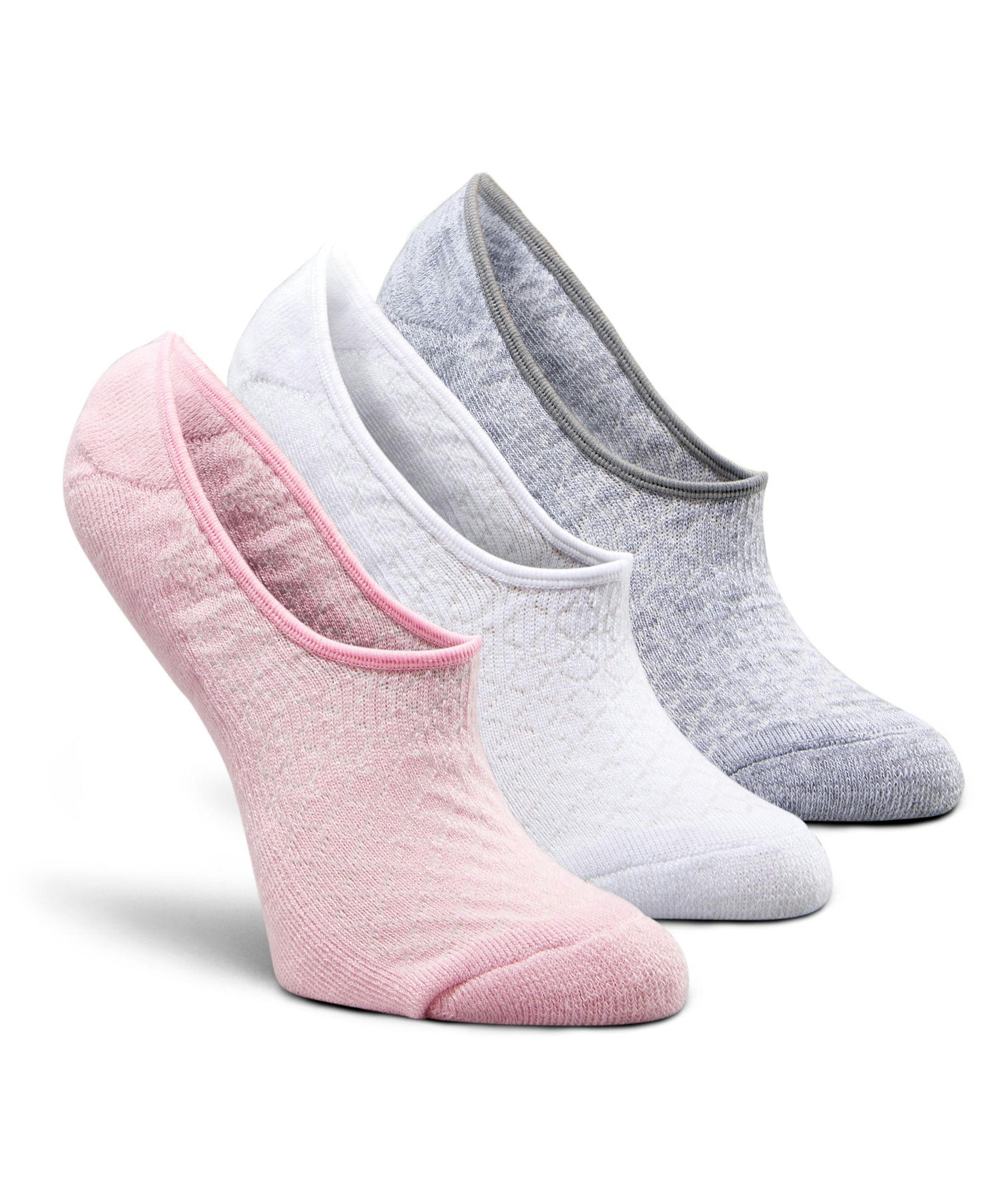 Shambhala Women's 3 Pack Freshtech No Show Sport Socks