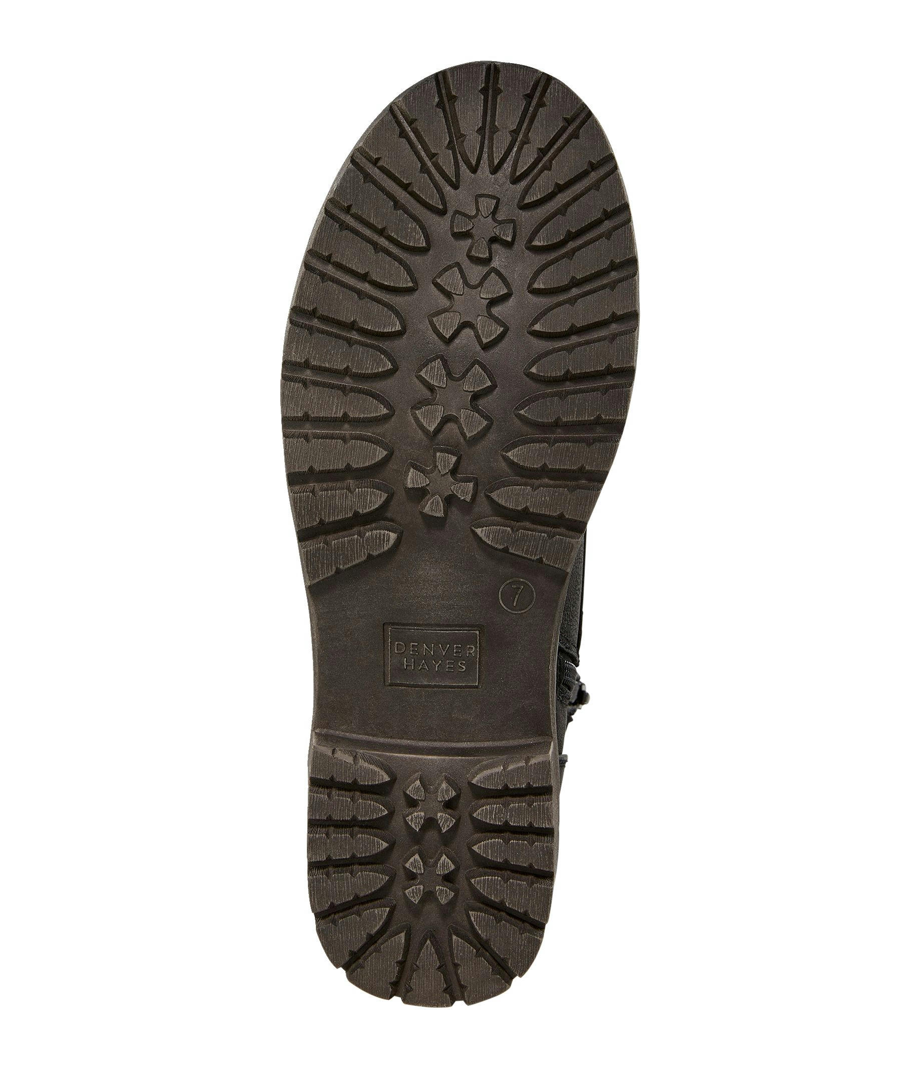 Denver Hayes Women's Laura Low Lug Sole Lace-Up Boots