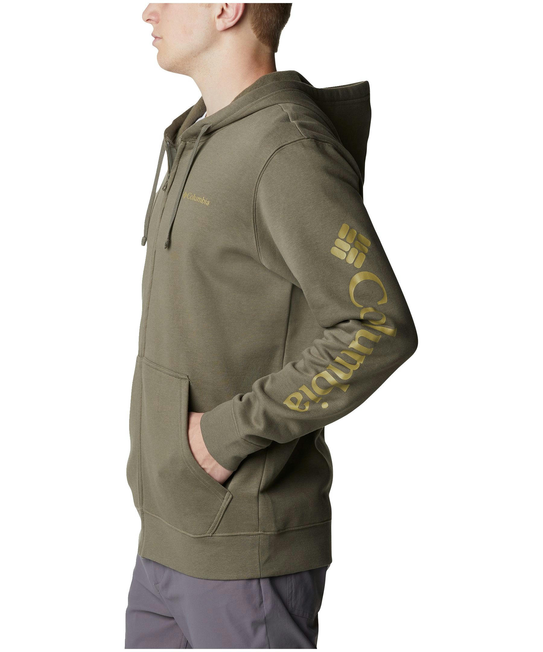 Columbia Men's Trek Full-Zip Split Kangaroo Pocket Hoodie