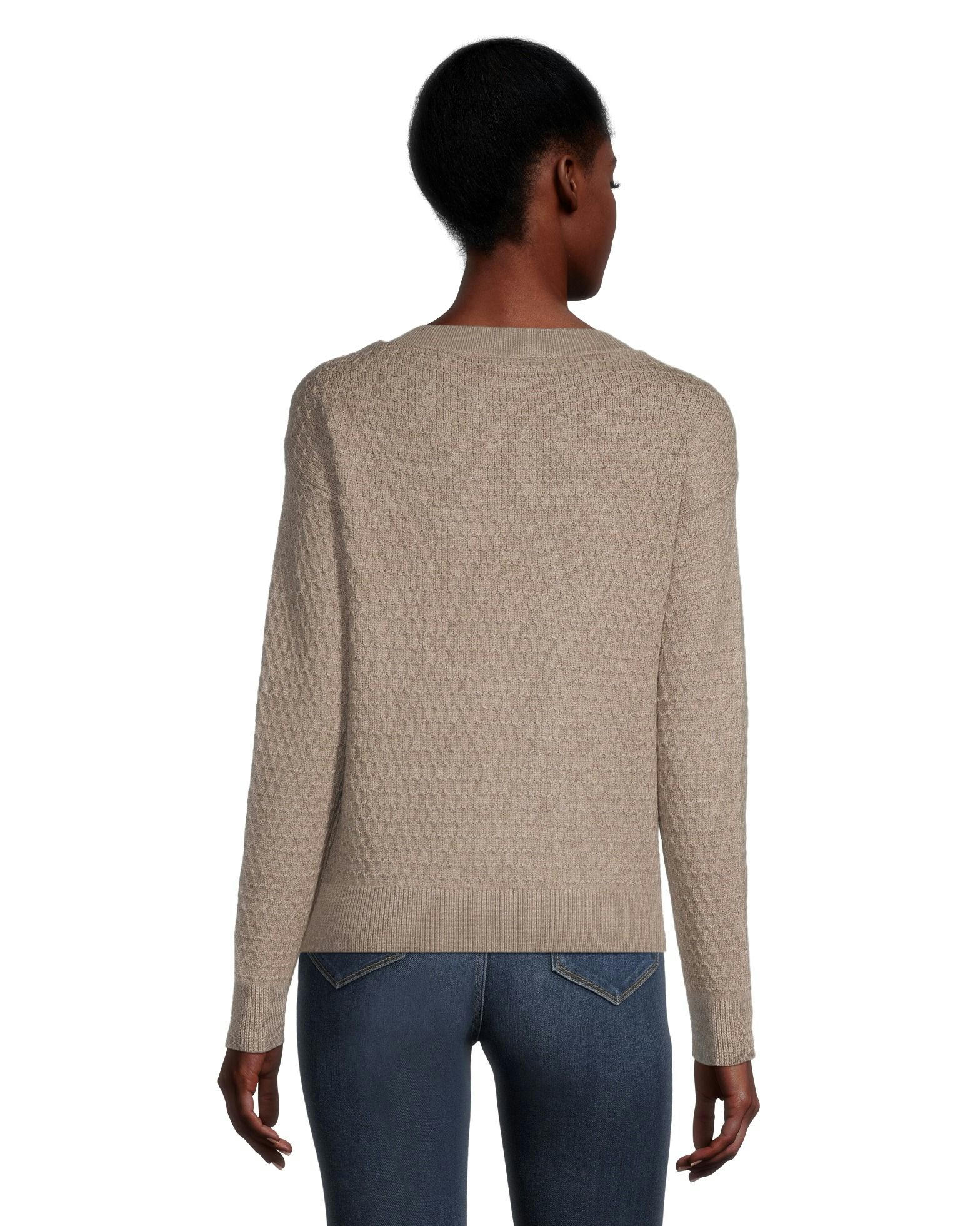 Denver Hayes Women's Cozy Semi-Fitted Boatneck Knit Pullover Sweater