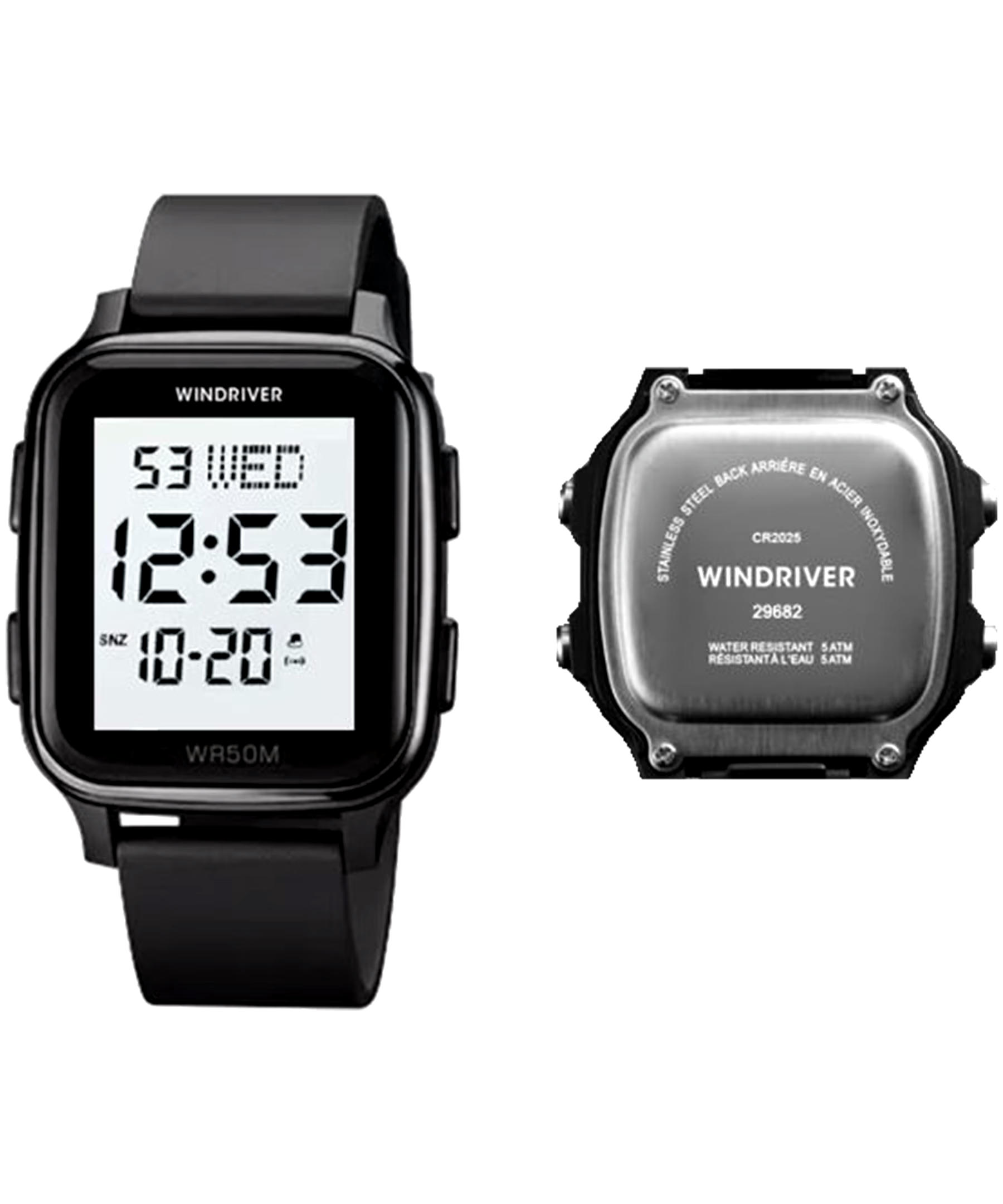 WindRiver Digital Water Resistant Watch