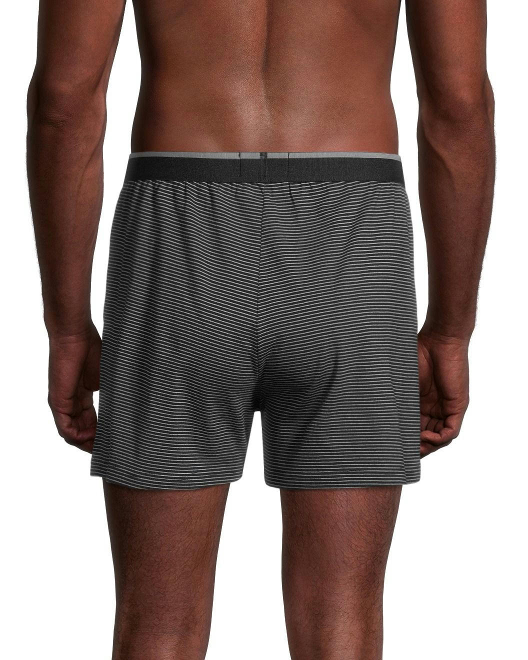 Denver Hayes Men's 2 Pack Yarn Dye Loose Fit Boxer Briefs