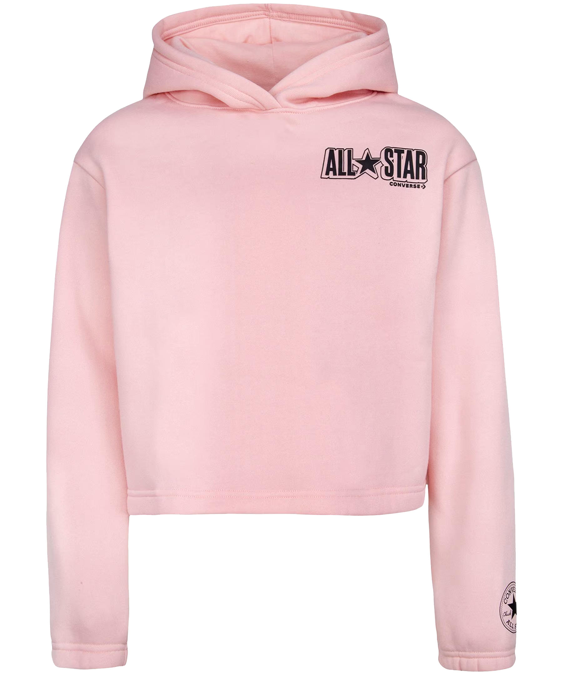 Converse Kids' Unisex All Star Pullover Cropped Hoodie