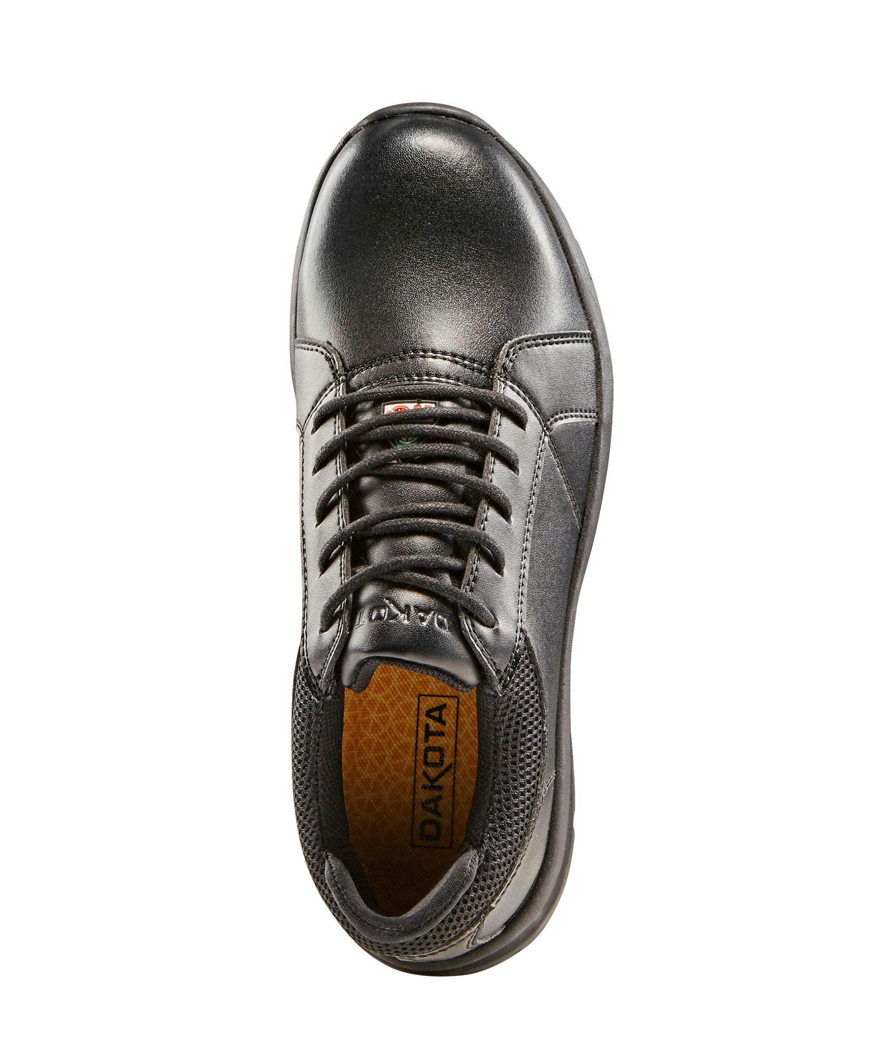 Dakota WorkPro Series Women's Steel Toe Steel Plate Anti Slip Oxford Safety Shoes - Black