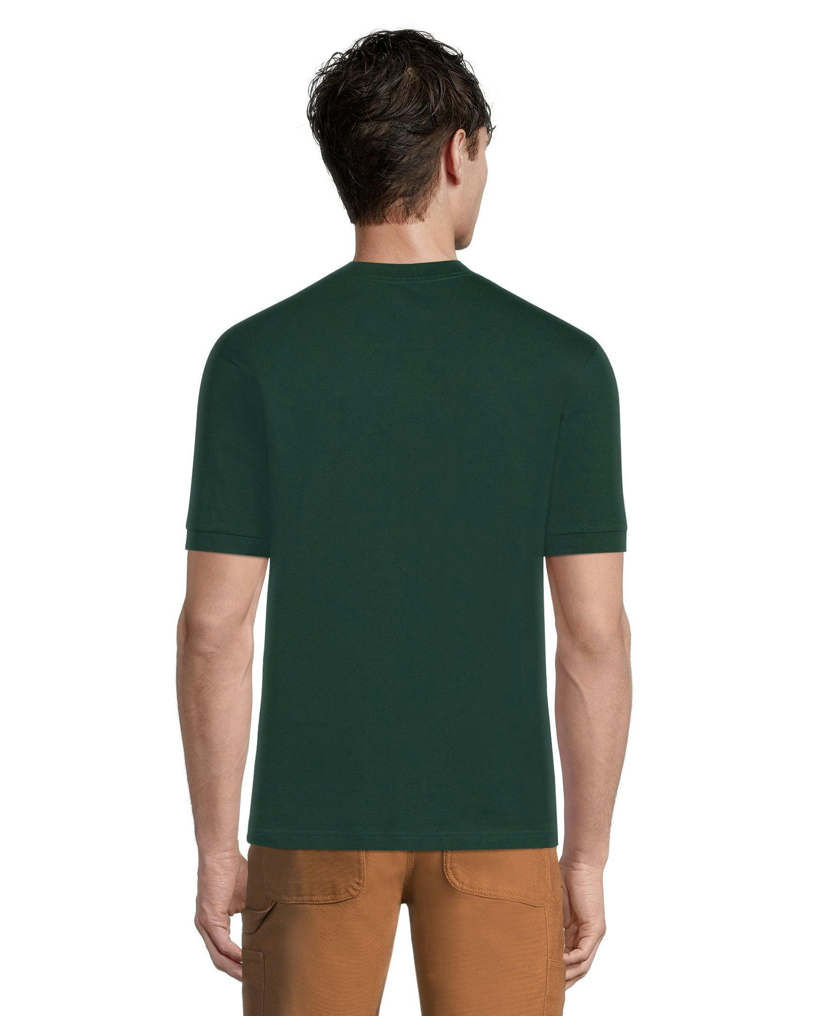 Aggressor Men's Crewneck Short Sleeve Solid Work T-Shirt With FRESHTECH