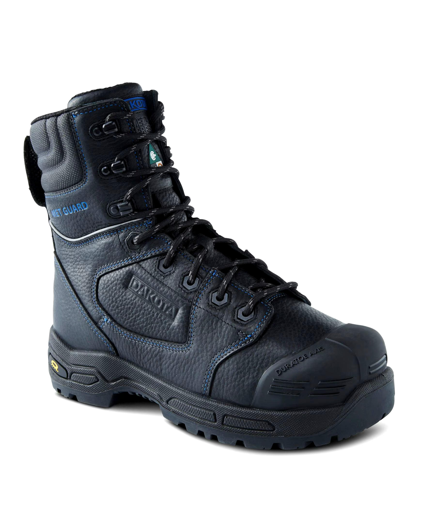 Men's 8 In 8415 Composite Toe Composite Plate Internal Metguard Work Boots