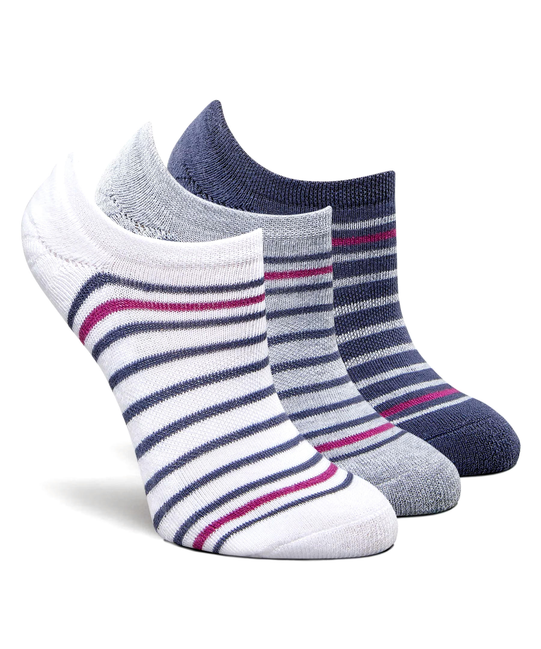 Shambhala Women's 3 Pack Freshtech Sneaker Sport Socks