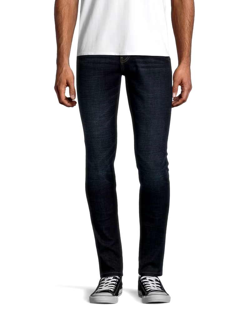 Denver Hayes Men's FLEXTECH® Slim Taper 4-Way Stretch Jeans - Dark Wash