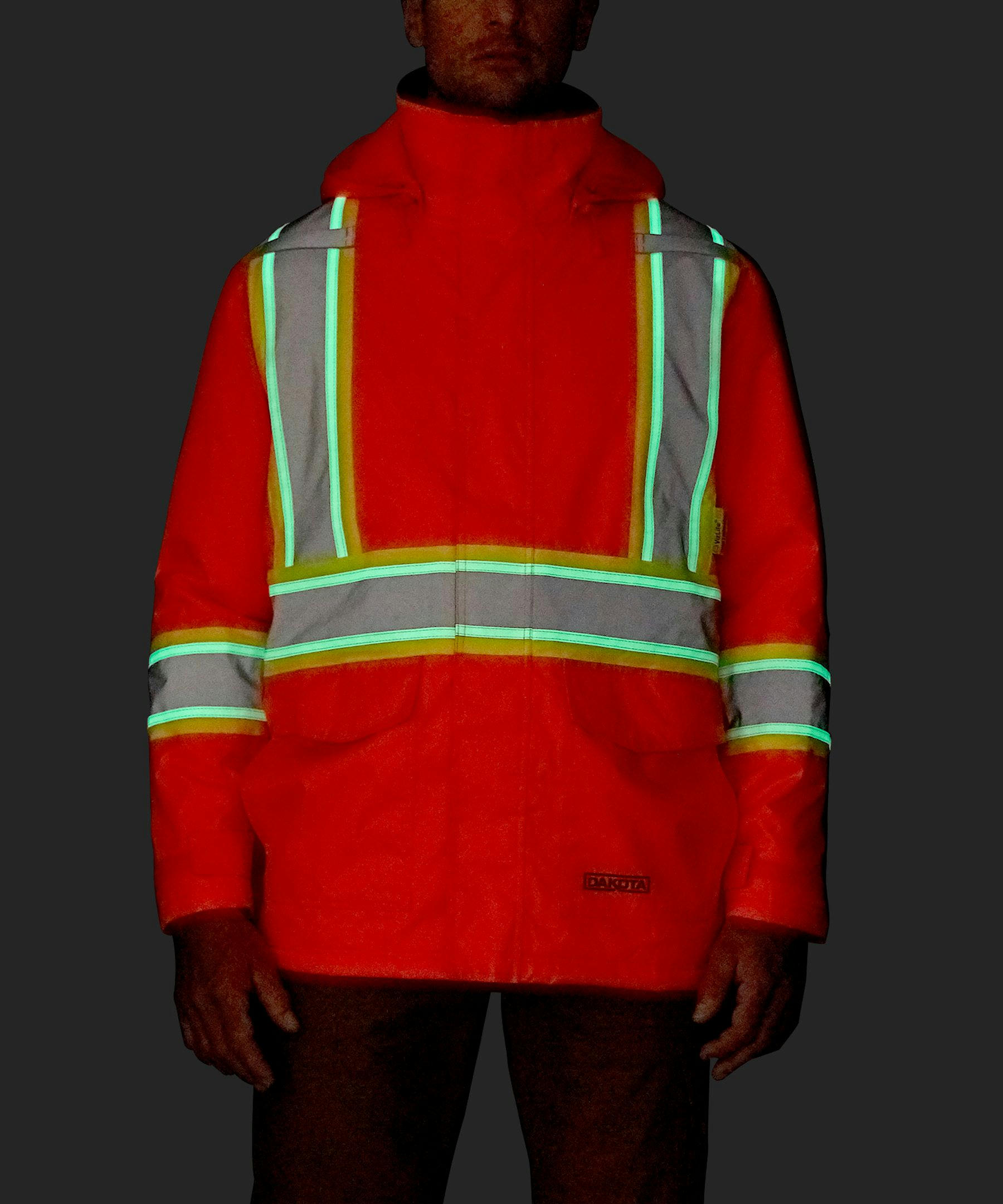 Dakota WorkPro Series Men's VizLite DT Class 2 T-Max Lined 150D Jacket