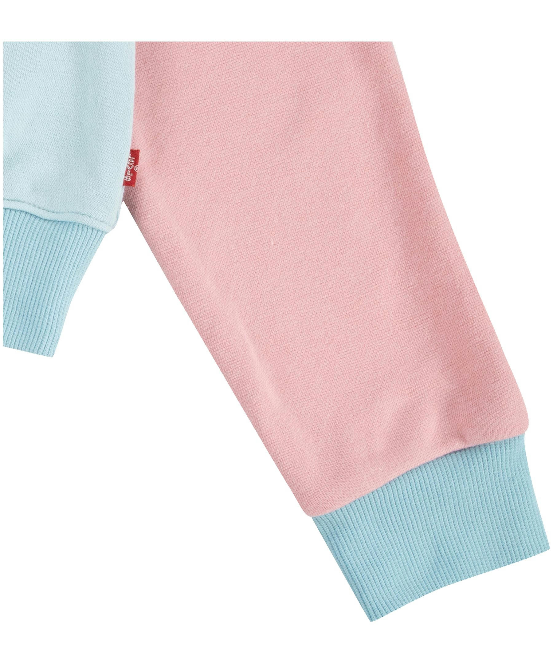 Levi's Youth Girl's Colourblock French Terry Graphic Pullover Crewneck Sweatshirt