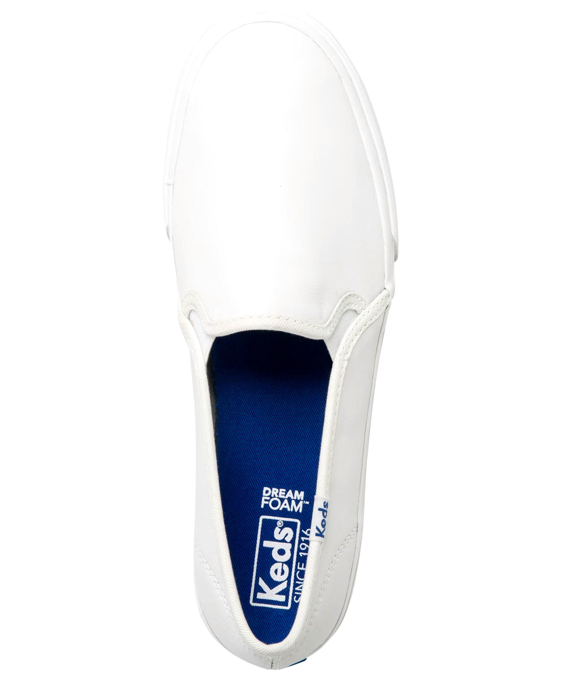 Keds Women's Double Decker Leather Slip On Sneaker