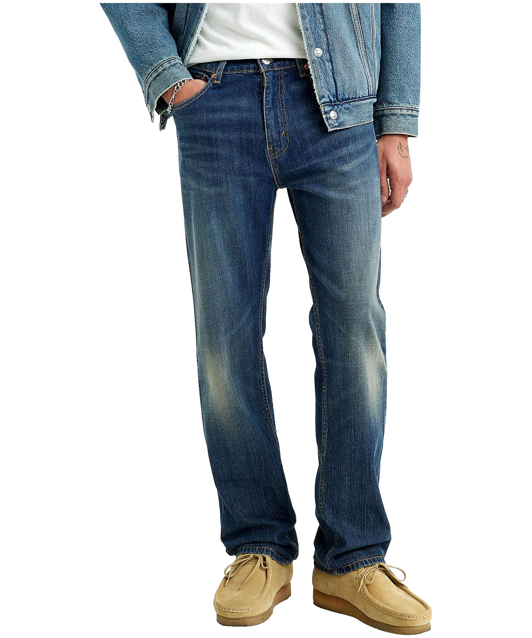 Levi's Men's 505 Regular Fit Let It Lie Jeans