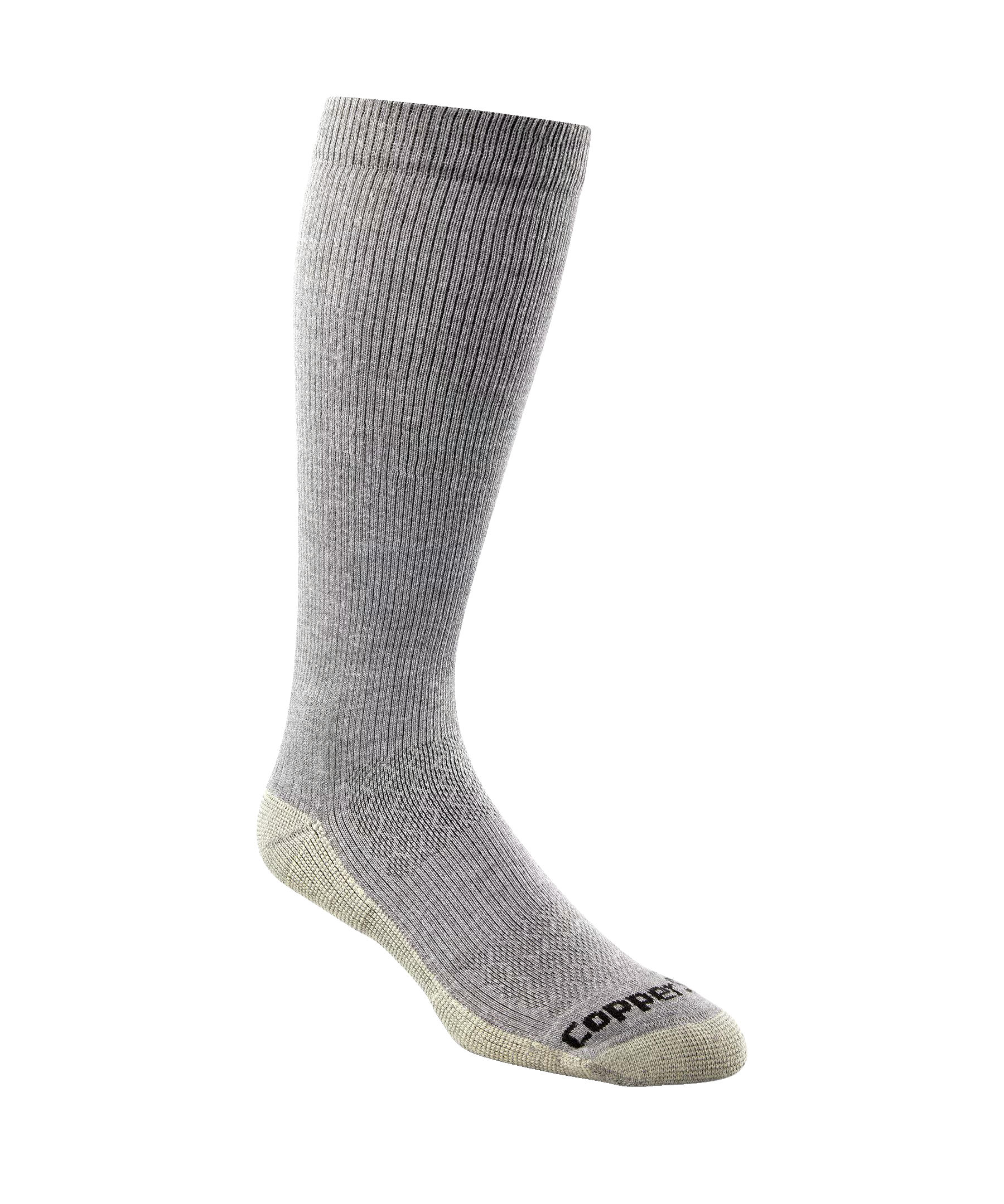 Copper Sole Men's Over The Calf Compression Socks