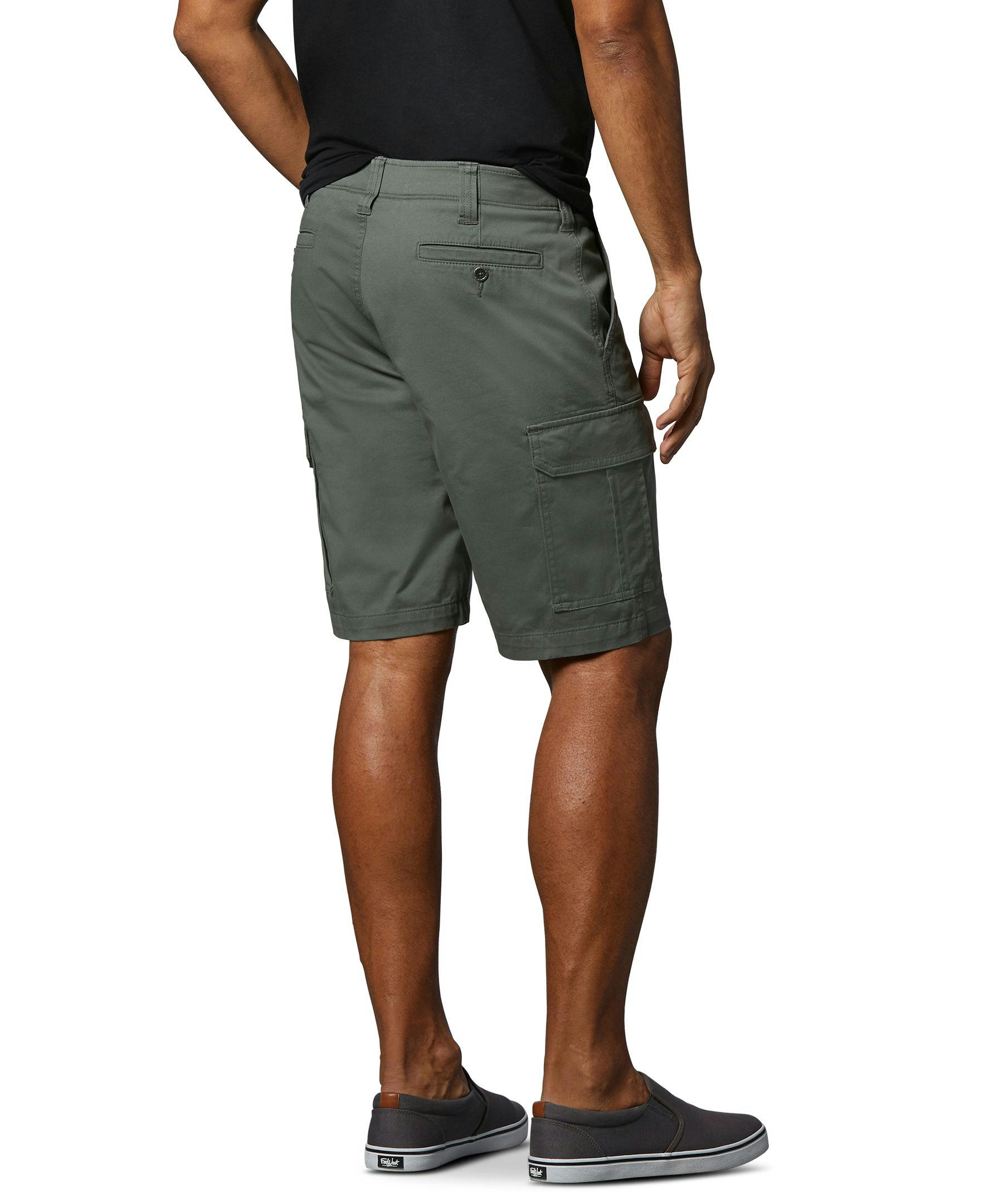 Men's Mid Rise Stretch Cargo Shorts