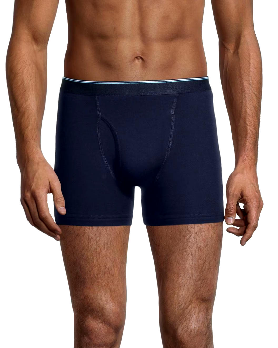 Denver Hayes Men's 2 Pack Yarn Dye Boxer Briefs