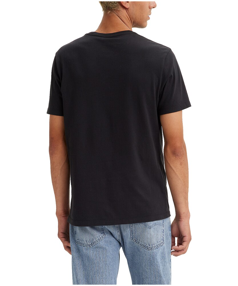Levi's Men's Grid Logo Graphic Crewneck Cotton T Shirt