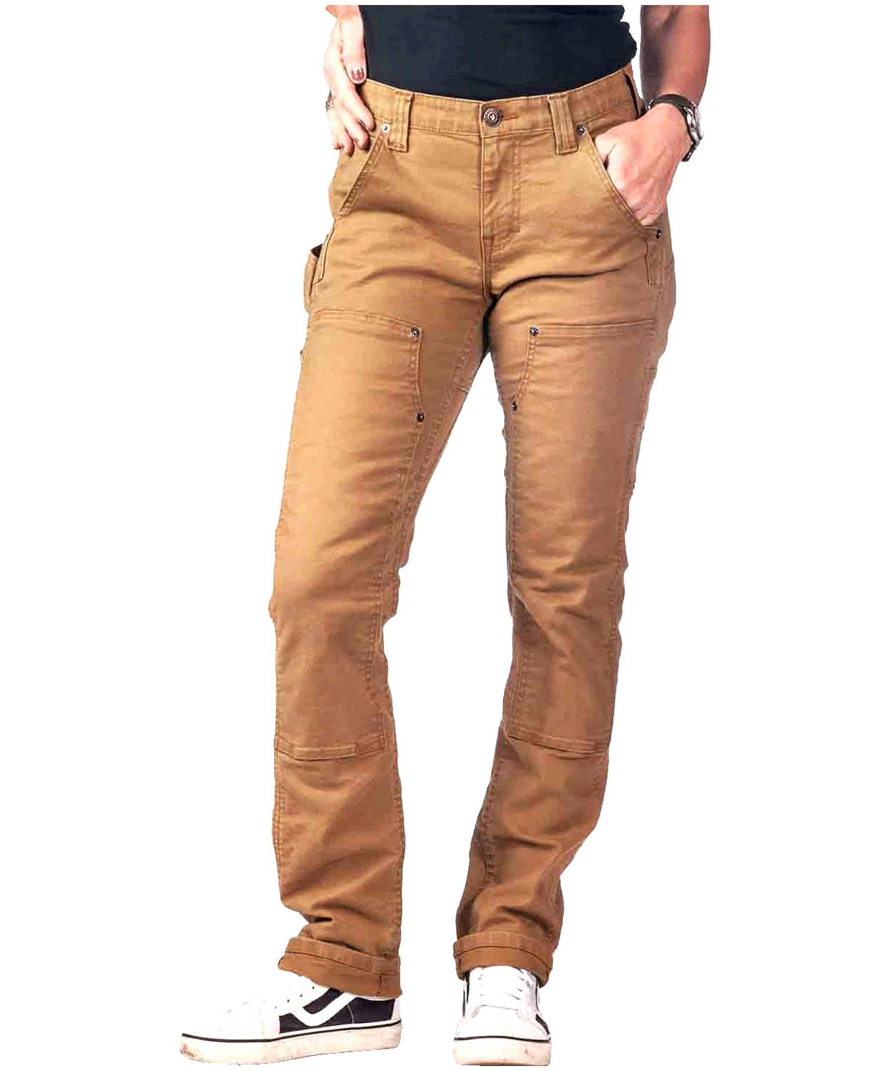 Women's Maven X Canvas Mid Rise Slim Leg Work Pants