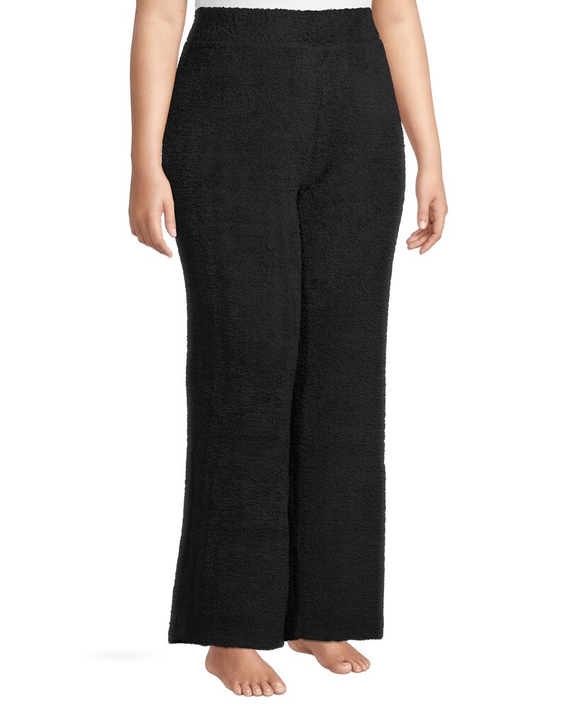 Denver Hayes Women's Cozy Plush Relaxed Fit Straight Leg Pajama Pants