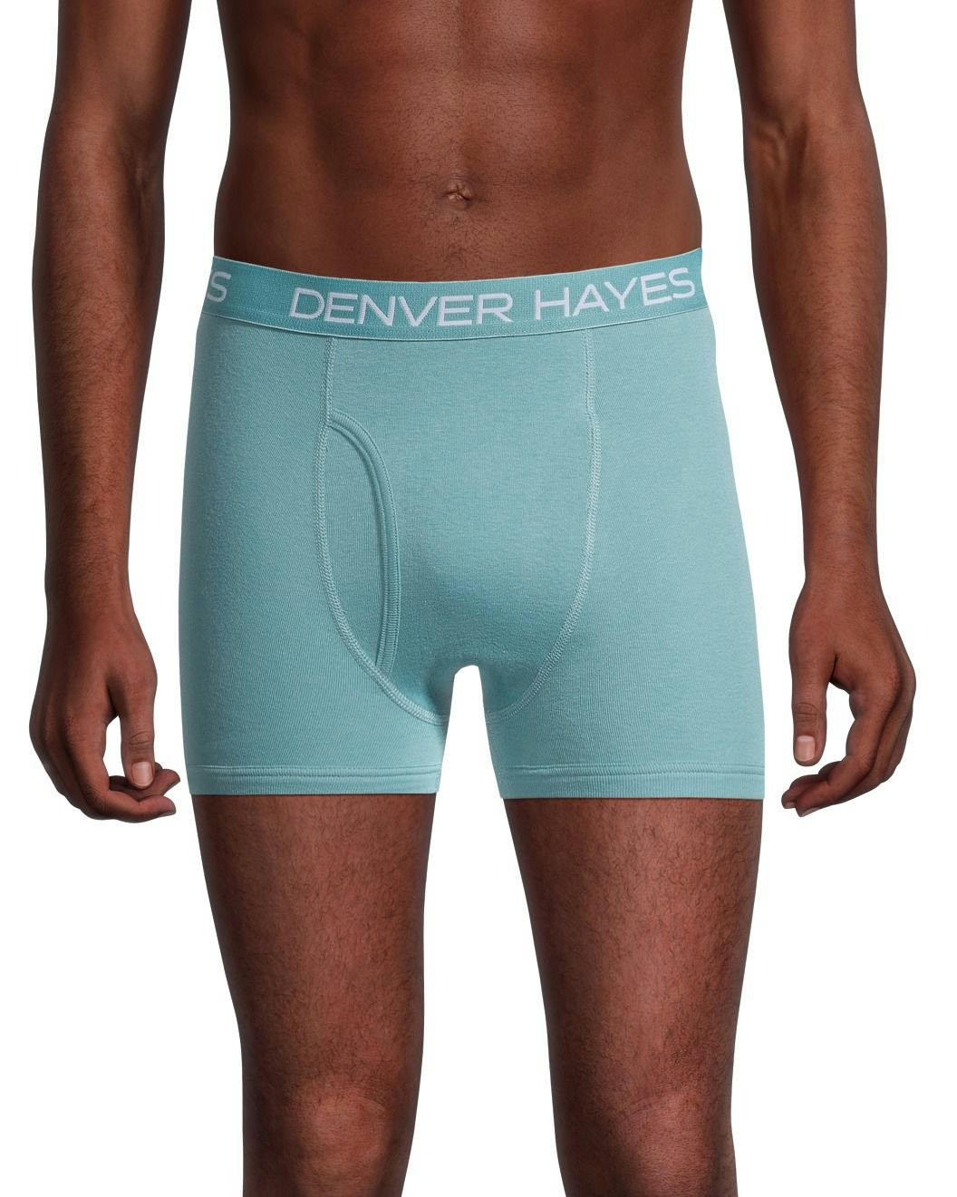 Denver Hayes Men's 3 Pack Solid Boxer Briefs