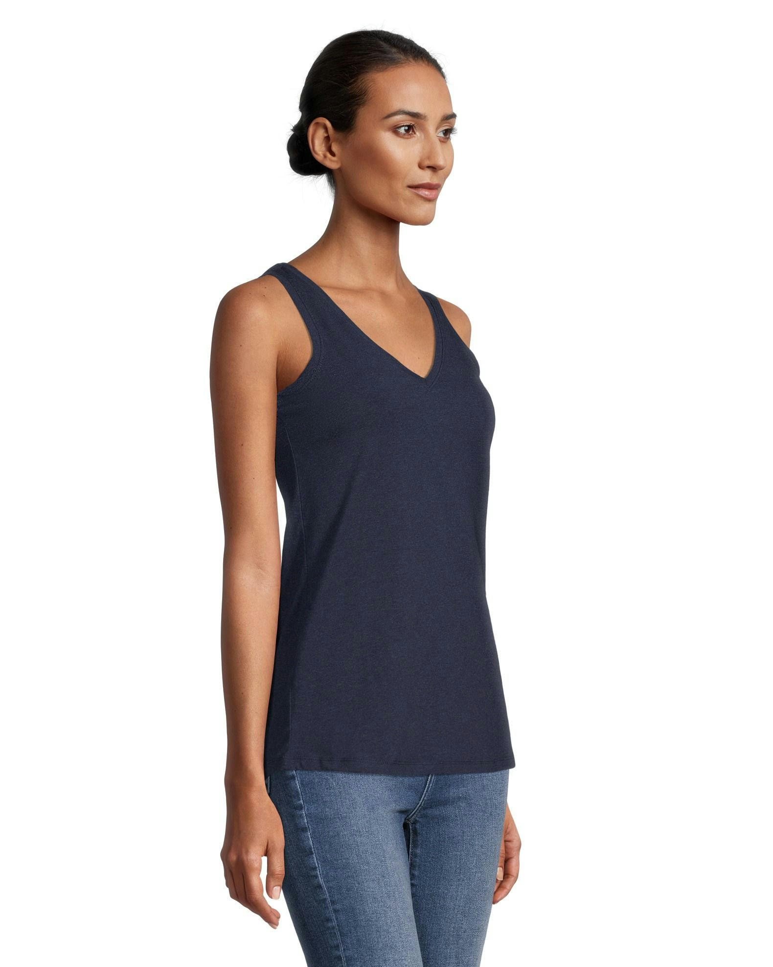 Denver Hayes Women's Semi Fitted V-Neck Tank