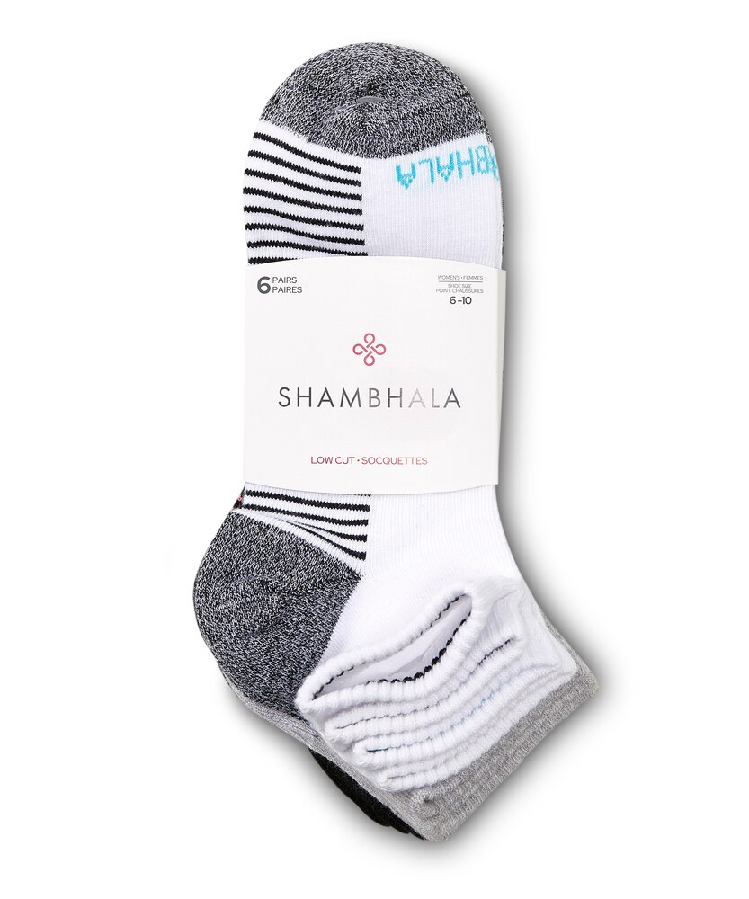 Women's 6 Pack Low Cut Socks