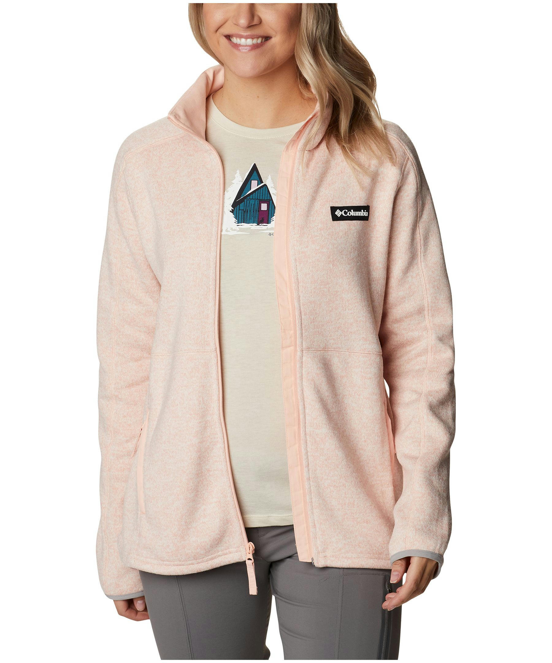 Columbia Women's Sweater Weather Full Zip Sweater