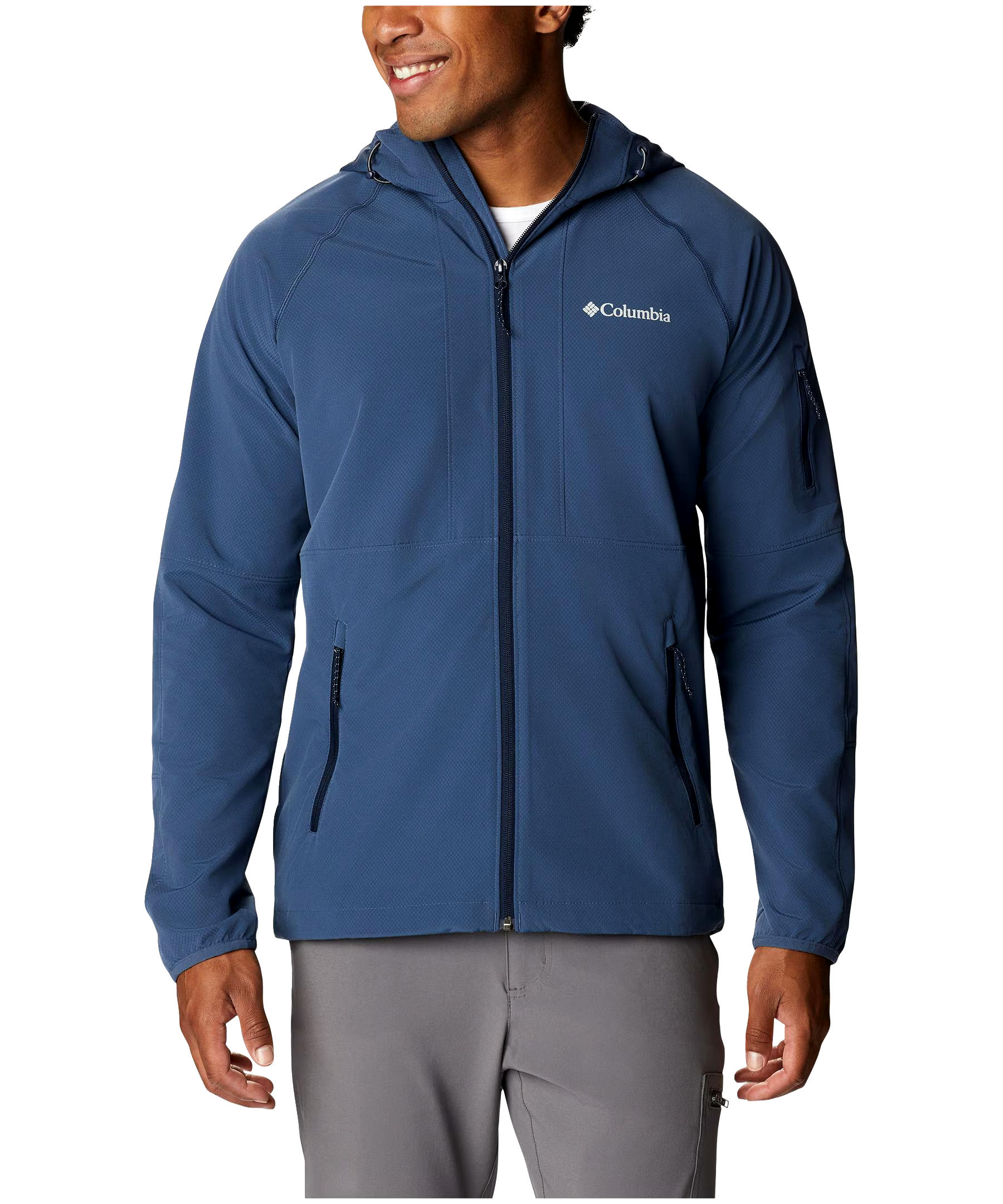 Columbia Men's Tall Heights Water and Wind Resistant Softshell Jacket