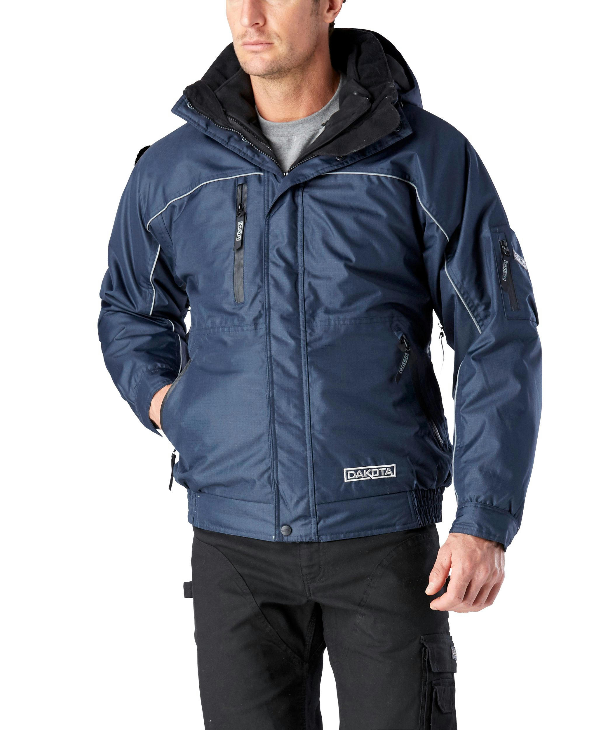 Dakota WorkPro Series Men's Waterproof Hyper-Dri 3 300D Rip-Stop T-Max 3-In-1 Jacket