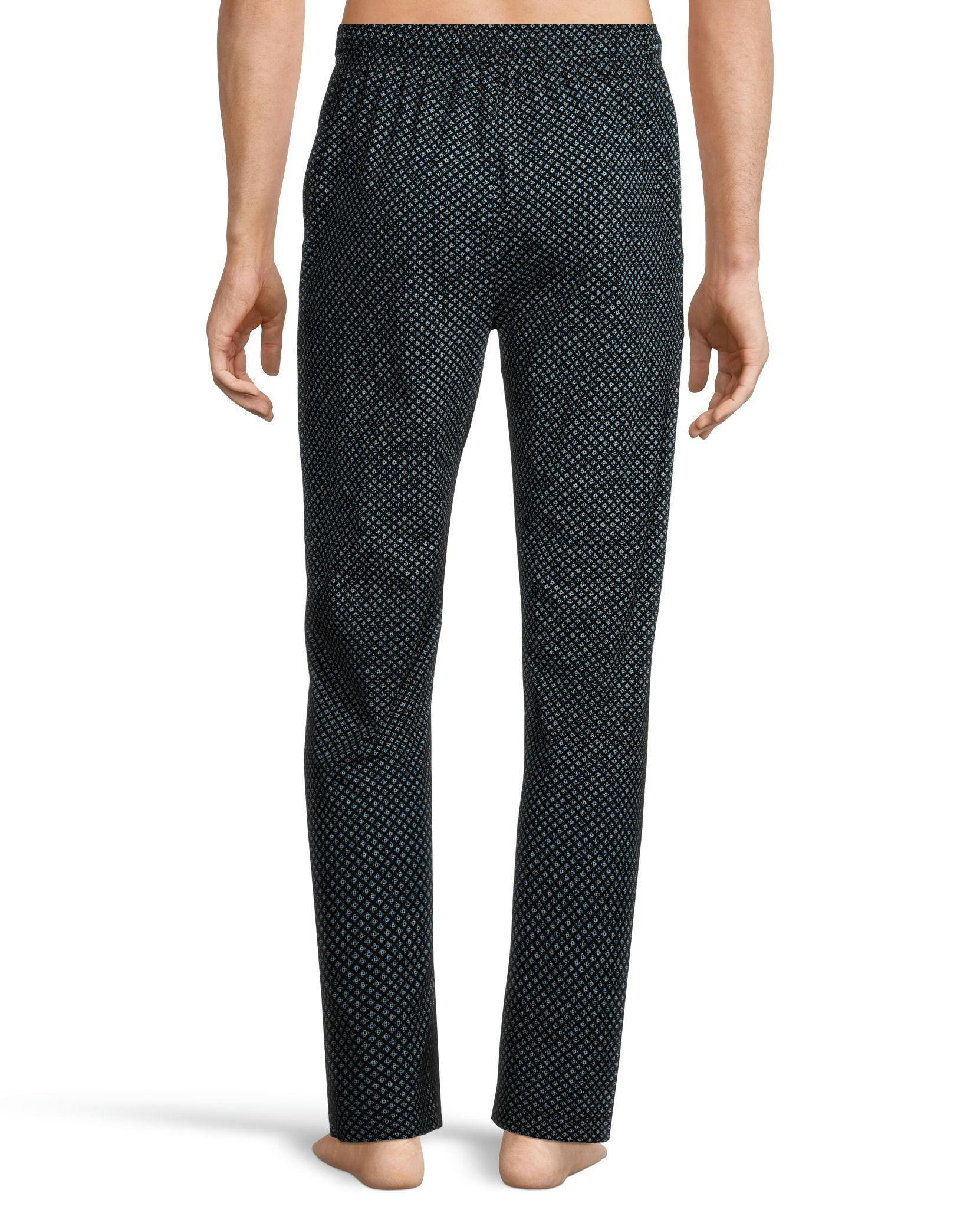 Men's Jersey Print Elastic Waist Lounge Pants