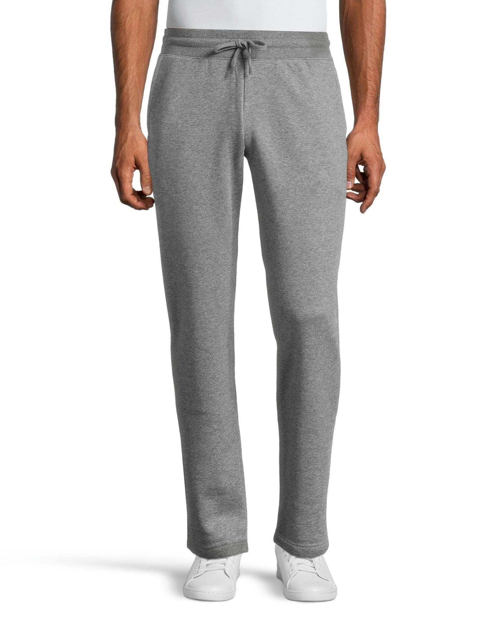 Denver Hayes Men's Elastic Waistband Fleece Pants