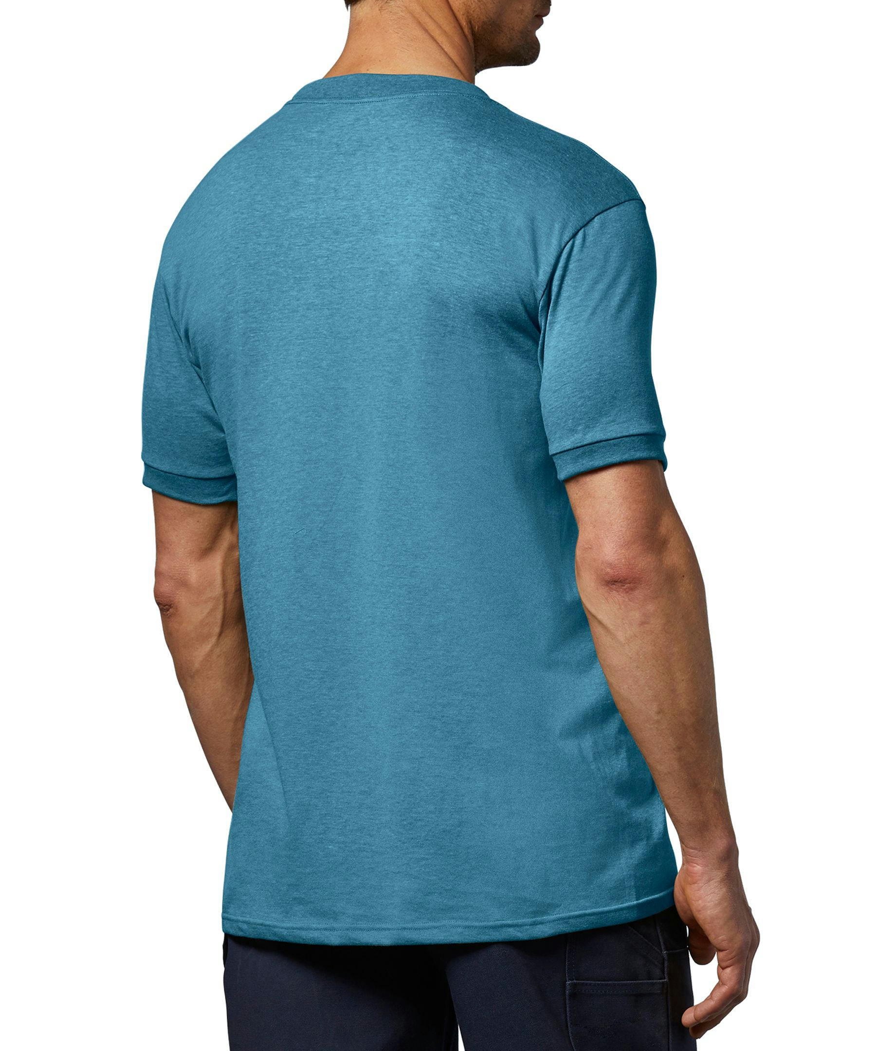 Aggressor Men's Crewneck Work T-Shirt With FRESHTECH
