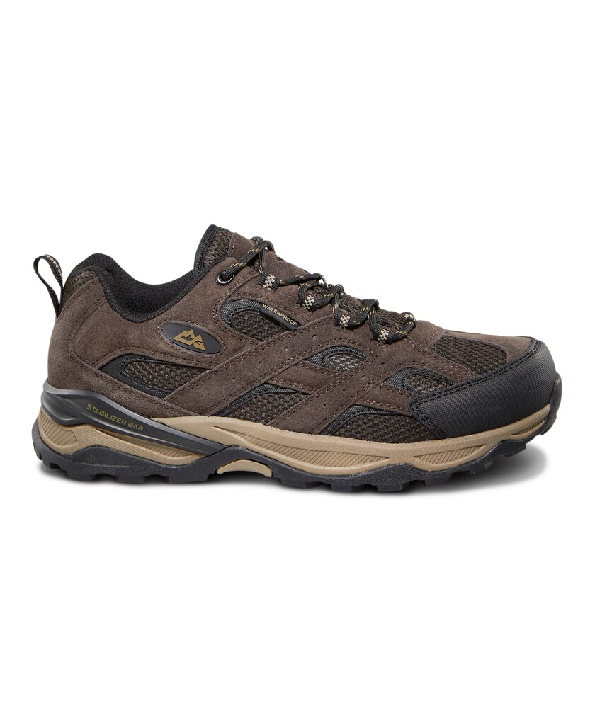 Mountain Gear Men's Ascent Waterproof Hiking Shoes - Brown